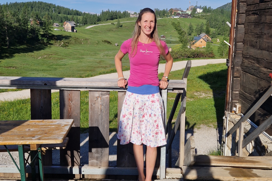 Laura Münzberg von der Grazerhütte (c) Laura Münzberg