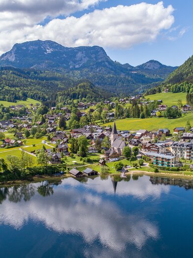 Altausseer See, Alt Aussee, Bad Aussee, Badesee, Salzkammergut, Sattel, Arzleiten, Puchen, Loser | © ViennaPress / Andreas TISCHLER | ViennaPress / Andreas TISCHLER