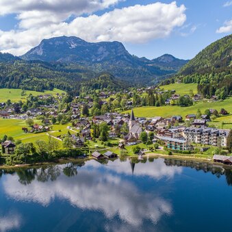 Altausseer See, Alt Aussee, Bad Aussee, Badesee, Salzkammergut, Sattel, Arzleiten, Puchen, Loser | © ViennaPress / Andreas TISCHLER | ViennaPress / Andreas TISCHLER