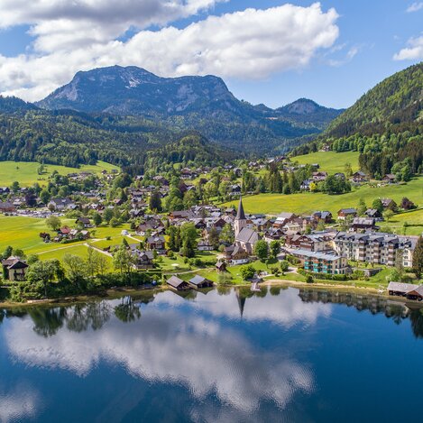 Altausseer See, Alt Aussee, Bad Aussee, Badesee, Salzkammergut, Sattel, Arzleiten, Puchen, Loser | © ViennaPress / Andreas TISCHLER | ViennaPress / Andreas TISCHLER