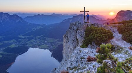 auf der Trisselwand mit Blick auf Altausseersee | © Steiermark Tourismus /  Volker Preusser | Volker Preusser