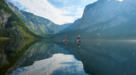 SUP am Altausseer See | © Ausseerland Salzkammergut |  Susanne Einzenberger