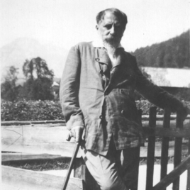 Arthur Schnitzler 1921 in Altaussee