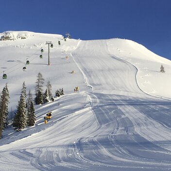 Tauplitz frisch präpariert nach Neuschnee | © Tauplitz Bergbahnen / Bernhard Michelitsch