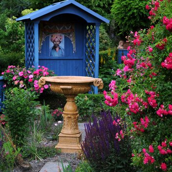 Brunnen im Sulamith Garten | © Sissy Sichart