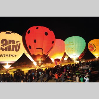 Nacht der Ballone in der Oststeiermark | © Ballonhotel Thaller | Adi Thaller