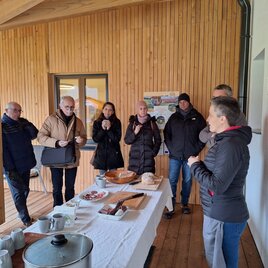 Besuch beim Pircherhof in der Oststeiermark