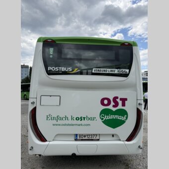 RegioBus im Oststeiermark Design | © Oststeiermark Tourismus