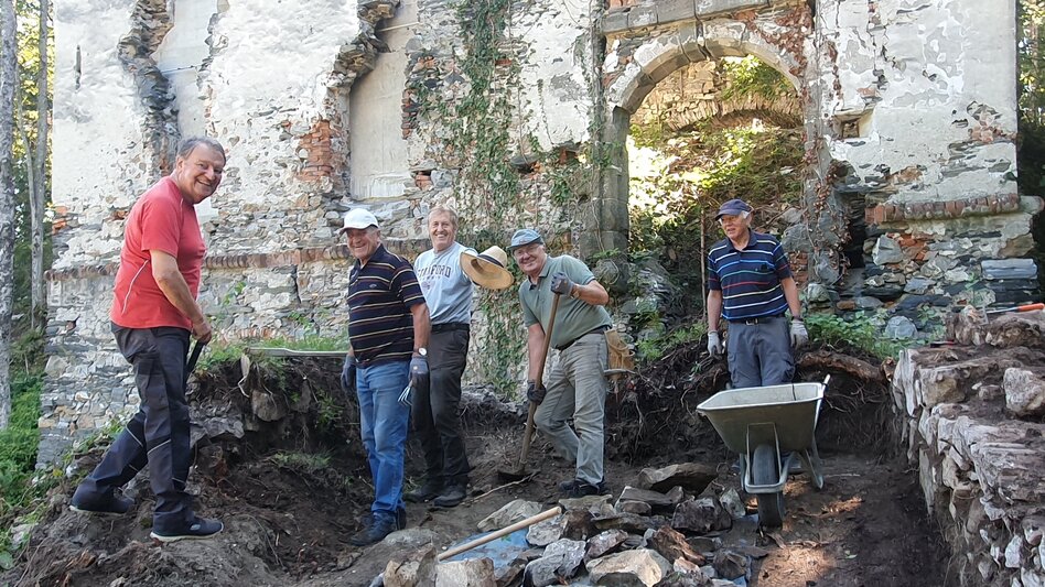 Umbauten bei der Ruine Waxenegg iin der Oststeiermark | © Oststeiermark Tourismus | Erich Brandl