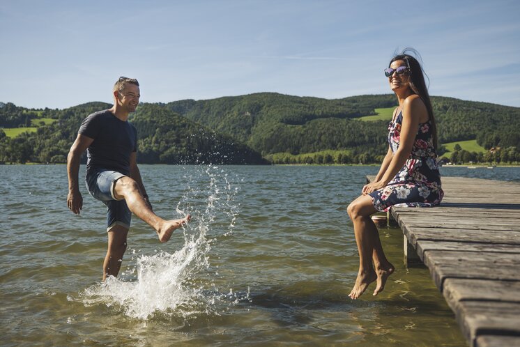 Wasserspaß am Stubenbergsee in der Oststeiermark | ©  Oststeiermark Tourismus | Bernhard Bergmann | © Oststeiermark Tourismus, Bernhard Bergmann