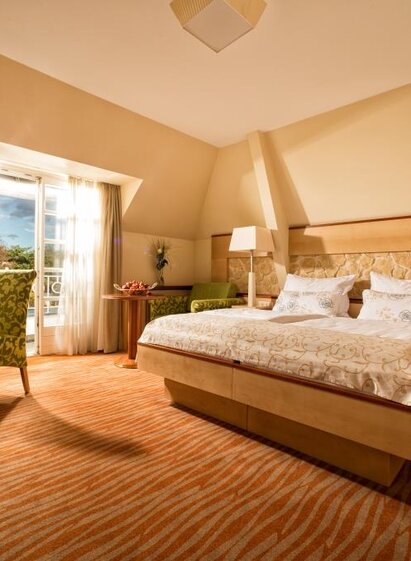 Rooms in the garden hotel Ochensberger