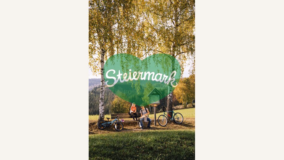 Pause beim Radfahren mit der Familie im Joglland | Bernhard Bergmann | © Oststeiermark Tourismus, Bernhard Bergmann