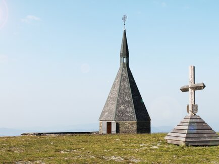 Summit cross on the Hochwechsel