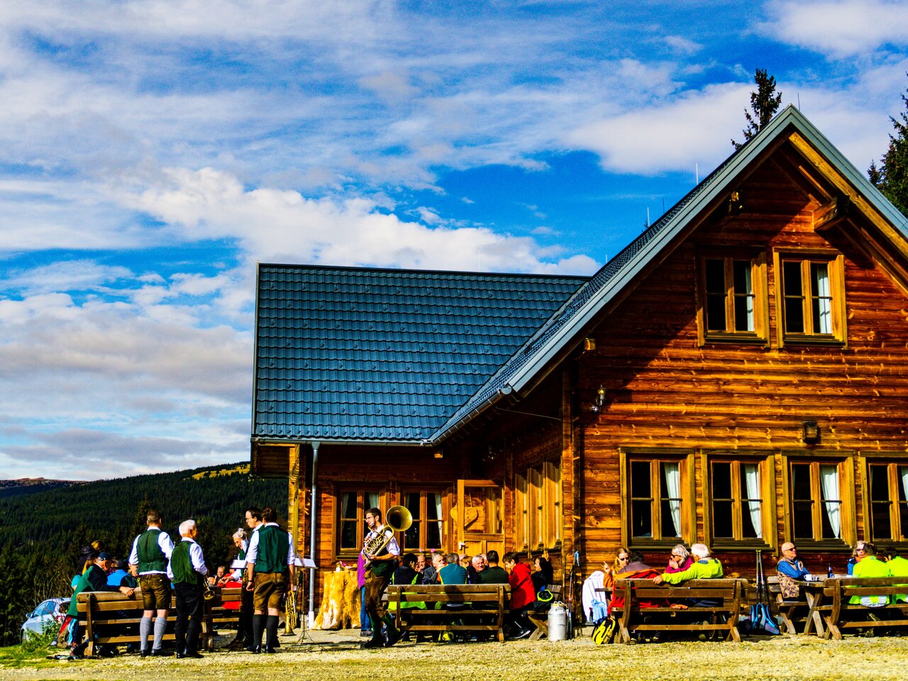 Summer on the Glatzl Trahütten Alm in Eastern Styria