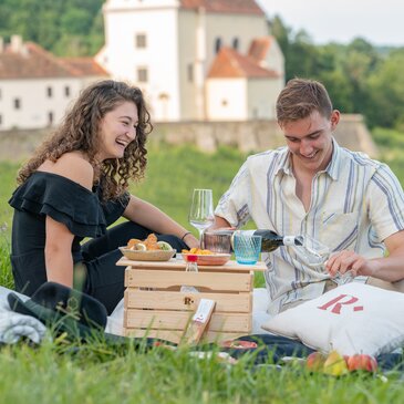 Picknick beim Landgut Riegerbauer in der Oststeiermark