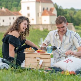 Picknick beim Landgut Riegerbauer in der Oststeiermark