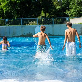 Wellenbecken im Wellenbad in Gleisdorf
