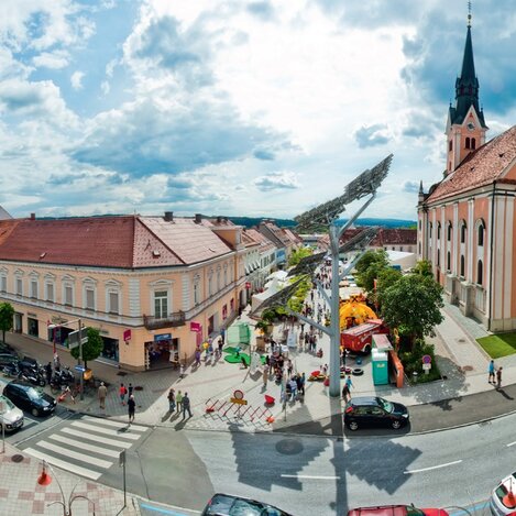 Gleisdorf Innenstadt | © Stadtmarketing Gleisdorf | M. Begsteiger