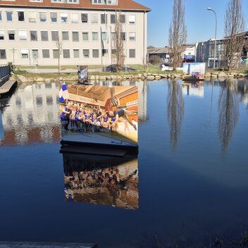 Spiegelnde schwimmende Bilder am Rochusteich | © 
Oststeiermark Tourismus | Carmen Miletich