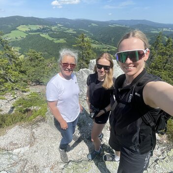 Selfie auf dem Arzberg in der Oststeiermark | © Anna Fink