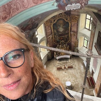 Selfie von der Kuppel aus | © 
Oststeiermark Tourismus | Claudia Heschl