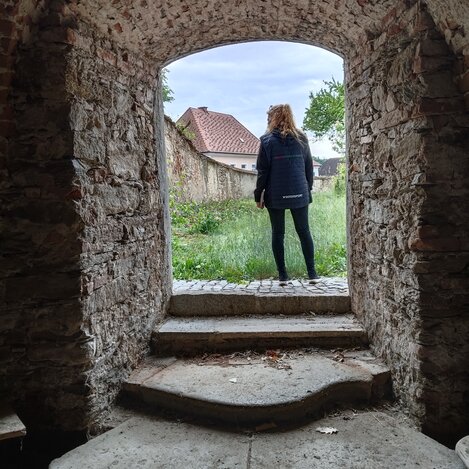 Ausgang Wirtschaftsraum Schloss Pöllau | © 
Oststeiermark Tourismus | Claudia Heschl
