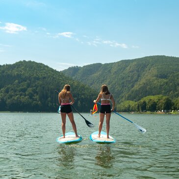 Stand up paddling in der Region ApfelLand Stubenbergsee