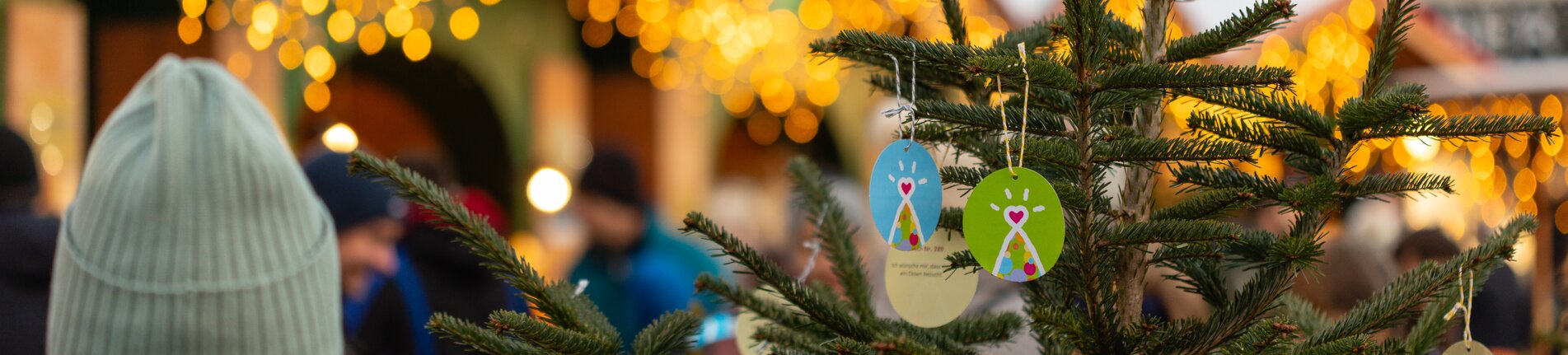 Weihnachtswunschbaum in Gleisdorf