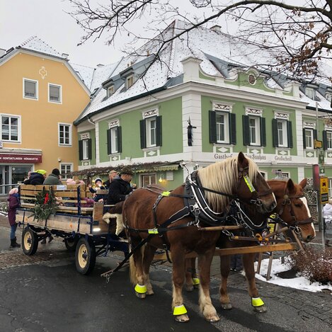 Pferdekutschenfahrten in Hartberg | © 
Oststeiermark Tourismus | Wolfgang Neumayer