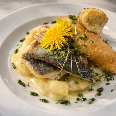 Forellenfilet auf Erdäpfel | Gasthof Donner