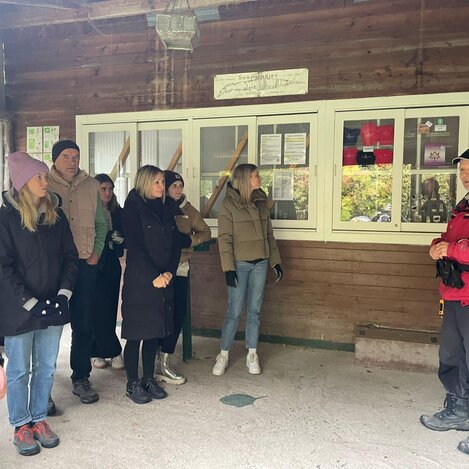 Einweisung vor Tourstart Katerloch | © Oststeiermark Tourimus | Stefan Schindler