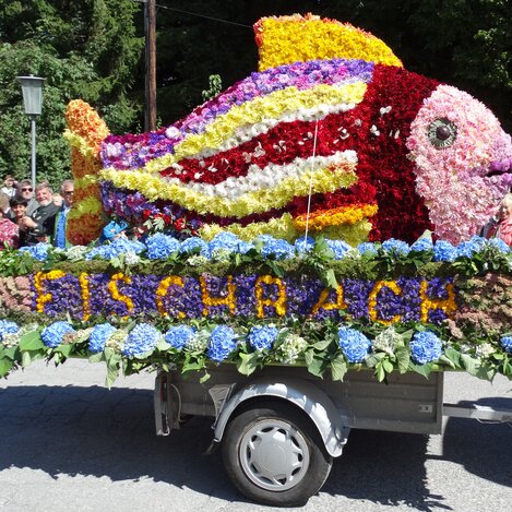 Blumenkorso 2019 in St. Kathrein am Offenegg | © Steirische Blumenstraße
