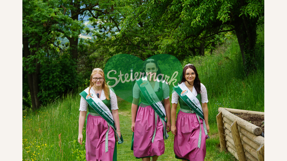 Blumenhoheiten in Pöllauberg in der Oststeiermark | © Oststeiermark Tourismus | Jasmin Perhofer