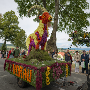 Blumenkorso in Vorau in der Oststeiermark | ©  Oststeiermark Tourismus | Rene Strasser