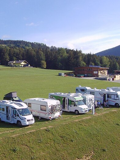 Camping Stellplatz in der Oststeiermark | © Stellplatz Harrer Hill