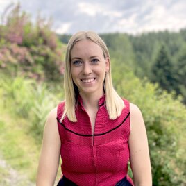 Anna Fink von der Geschäftsstelle St. Jakob im Walde in der Oststeiermark