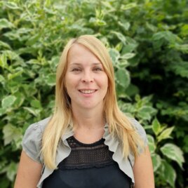 Anja Reichenbäck von der Geschäftsstelle Kräuterregion Wechselland