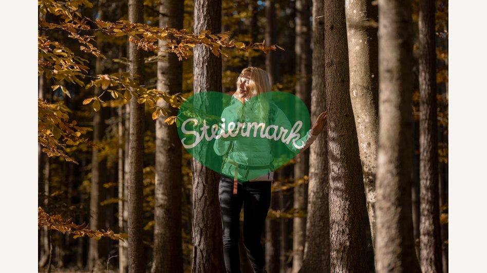 Spaziergang durch den herbstlichen Wald | © 
Oststeiermark Tourismus | Alex Lang