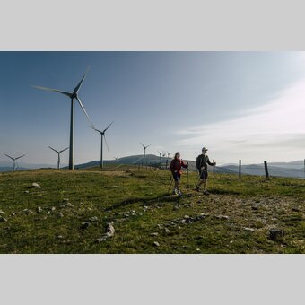 Wanderer auf der Pretul in der Oststeiermark | ©  Oststeiermark Tourismus |  Bernhard Bergmann