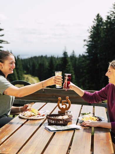 Einkehr beim Hallerhaus im Wechselland | ©  Oststeiermark Tourismus |  Bernhard Bergmann