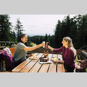 Einkehr beim Hallerhaus im Wechselland | ©  Oststeiermark Tourismus |  Bernhard Bergmann