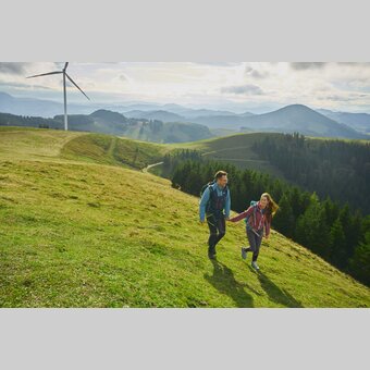 Wandern im Almenland in der Oststeiermark | ©  Oststeiermark Tourismus | Markus Lang-Bichl