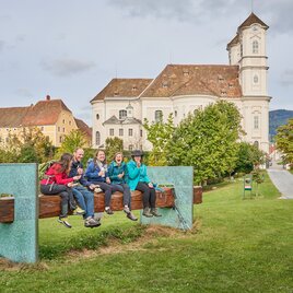 Wandern in Weiz bei der Basilika am Weizberg