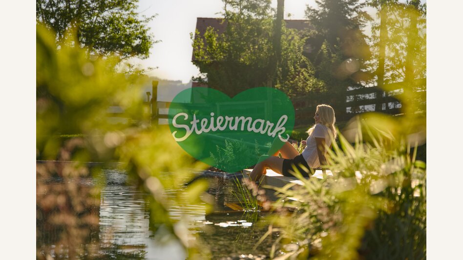 Entspannen am Löschteich am Pöllauberg in der Oststeiermark | ©  Oststeiermark Tourismus | Motion Manager