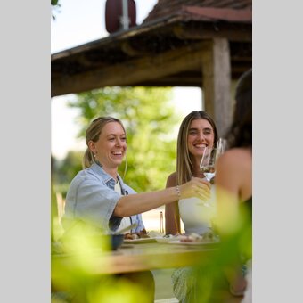 Anstoßen mit Wein in der Oststeiermark | ©  Oststeiermark Tourismus | Motion Manager