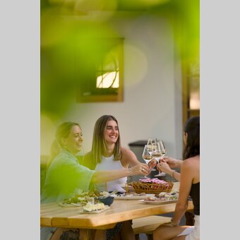 Anstoßen mit Wein in der Oststeiermark | ©  Oststeiermark Tourismus | Motion Manager