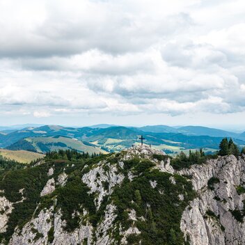 Hochlantsch-Gipfel im Almenland | © 
Oststeiermark Tourismus | Lucas Vollmann-Oswald