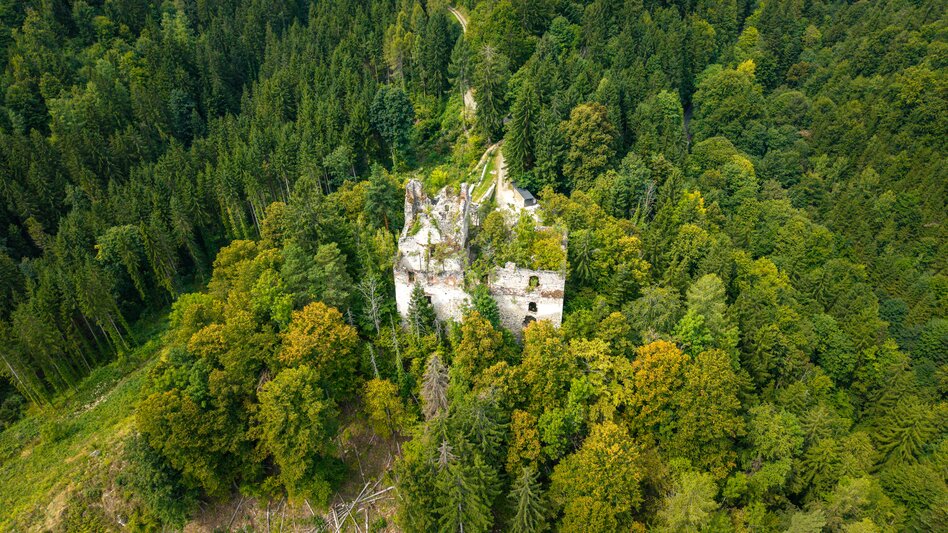 Burgruine Waxenegg in Anger