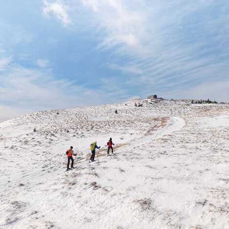 Winterwanderung im Schnee | ©  Oststeiermark Tourismus | Lucas Vollmann-Oswald