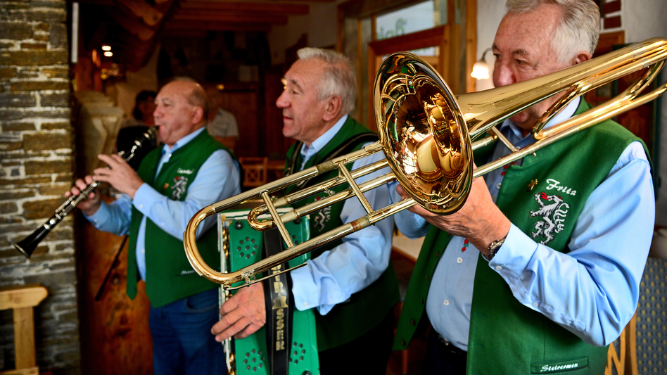 Die Stoakogler beim Stoani Haus der Musik in Gasen